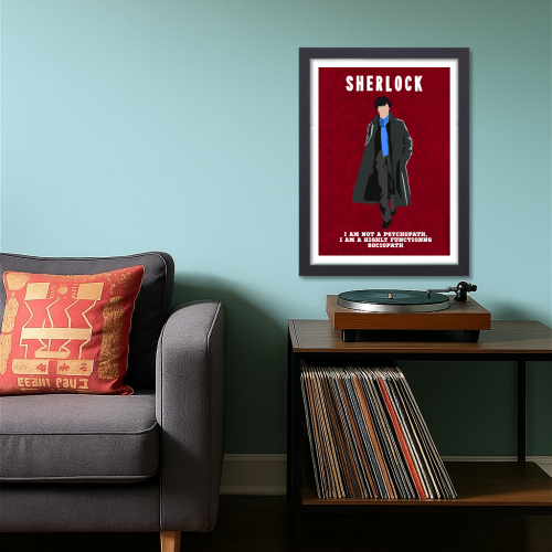 Sherlock Movie Poster Frame Hollywood Movies Framed Posters Film Art work Canvas Painting Photo Frames for Wall Decor Home Decoration Living Room Bedroom Office Study Room Cafe, Sherlock movie poster, Sherlock homles poster, Sherlock homles poster ideas, Sherlock homles poster drawing, Sherlock homles poster vintage, Sherlock homles poster bbc, Sherlock homles poster design, Sherlock homles poster 4k, Sherlock homles poster pinterest, Sherlock poster, Sherlock poster bbc, Sherlock poster 4k