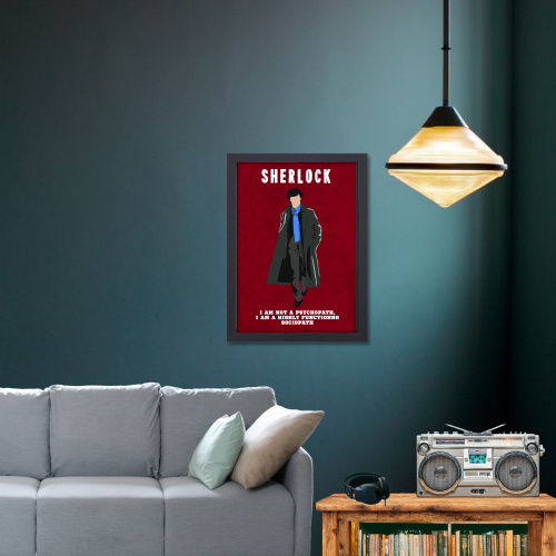 Sherlock Movie Poster Frame Hollywood Movies Framed Posters Film Art work Canvas Painting Photo Frames for Wall Decor Home Decoration Living Room Bedroom Office Study Room Cafe, Sherlock movie poster, Sherlock homles poster, Sherlock homles poster ideas, Sherlock homles poster drawing, Sherlock homles poster vintage, Sherlock homles poster bbc, Sherlock homles poster design, Sherlock homles poster 4k, Sherlock homles poster pinterest, Sherlock poster, Sherlock poster bbc, Sherlock poster 4k