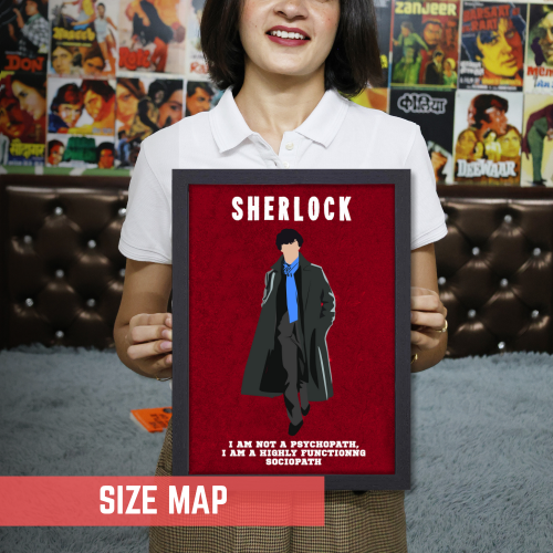 Sherlock Movie Poster Frame Hollywood Movies Framed Posters Film Art work Canvas Painting Photo Frames for Wall Decor Home Decoration Living Room Bedroom Office Study Room Cafe, Sherlock movie poster, Sherlock homles poster, Sherlock homles poster ideas, Sherlock homles poster drawing, Sherlock homles poster vintage, Sherlock homles poster bbc, Sherlock homles poster design, Sherlock homles poster 4k, Sherlock homles poster pinterest, Sherlock poster, Sherlock poster bbc, Sherlock poster 4k
