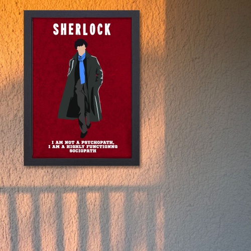 Sherlock Movie Poster Frame Hollywood Movies Framed Posters Film Art work Canvas Painting Photo Frames for Wall Decor Home Decoration Living Room Bedroom Office Study Room Cafe, Sherlock movie poster, Sherlock homles poster, Sherlock homles poster ideas, Sherlock homles poster drawing, Sherlock homles poster vintage, Sherlock homles poster bbc, Sherlock homles poster design, Sherlock homles poster 4k, Sherlock homles poster pinterest, Sherlock poster, Sherlock poster bbc, Sherlock poster 4k