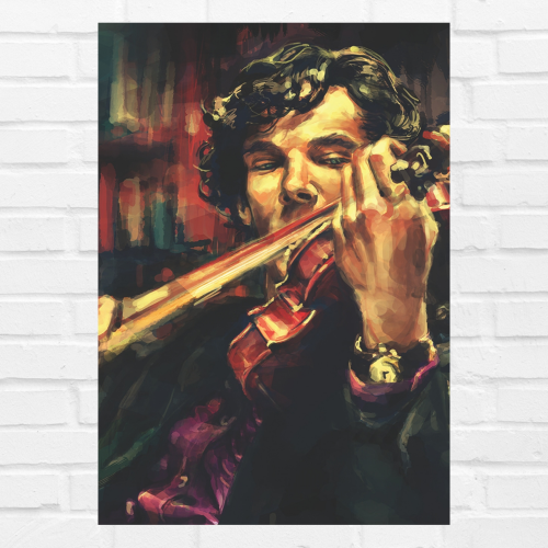 Sherlock Holmes Movie Poster Frame Action Thriller Film Art work Framed Posters Hollywood Movies Canvas Painting Photo Frames for Wall Decor Living Room Bedroom  Study Room Restraunt Cafe Office & Home Decoration, Sherlock movie poster, sherlock holmes poster, sherlock holmes poster drawing, sherlock holmes poster ideas, sherlock holmes poster benedict cumberbatch, sherlock holmes poster vintage, sherlock holmes  poster movie, sherlock holmes poster bbc, sherlock holmes poster design, sherlock holmes poster