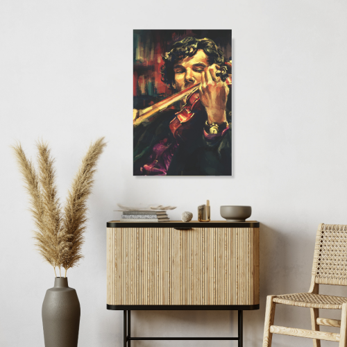 Sherlock Holmes Movie Poster Frame Action Thriller Film Art work Framed Posters Bollywood Movies Canvas Painting Photo Frames for Wall Decor Living Room Bedroom  Study Room Restraunt Cafe Office & Home Decoration, Sherlock movie poster, sherlock holmes poster, sherlock holmes poster drawing, sherlock holmes poster ideas, sherlock holmes poster benedict cumberbatch, sherlock holmes poster vintage, sherlock holmes  poster movie, sherlock holmes poster bbc, sherlock holmes poster design, sherlock holmes poster