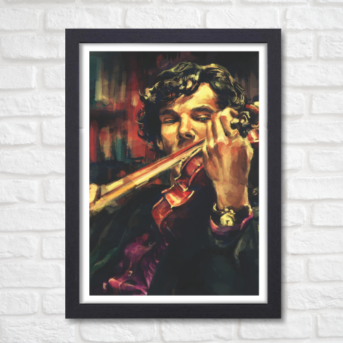 Sherlock Holmes Movie Poster Frame Action Thriller Film Art work Framed Posters Bollywood Movies Canvas Painting Photo Frames for Wall Decor Living Room Bedroom  Study Room Restraunt Cafe Office & Home Decoration, Sherlock movie poster, sherlock holmes poster, sherlock holmes poster drawing, sherlock holmes poster ideas, sherlock holmes poster benedict cumberbatch, sherlock holmes poster vintage, sherlock holmes  poster movie, sherlock holmes poster bbc, sherlock holmes poster design, sherlock holmes poster