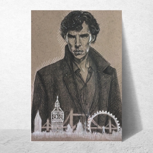 Sherlock Holmes Movie Poster Frame Action Thriller Film Art work Framed Posters Hollywood Movies Canvas Painting Photo Frames for Wall Decor Living Room Bedroom  Study Room Restraunt Cafe Office & Home Decoration, Sherlock movie poster, sherlock holmes poster, sherlock holmes poster drawing, sherlock holmes poster ideas, sherlock holmes poster benedict cumberbatch, sherlock holmes poster vintage, sherlock holmes  poster movie, sherlock holmes poster bbc, sherlock holmes poster design, sherlock holmes poster