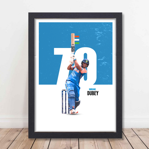Cricketer Shivam Dubey Frame, Cricket Players Photo frame, Cricketers Framed Posters for wall decor, room decor, livingroom, Posters for Boys rooms, hostel Cricket fans (T20 World Cup 2024 Indian Player Shivam Dubey Jersey Canvas Cricketer Frame, Shivam Dubey Jersey Cricketer Frame, Cricketers Frame, Cricketers Posters for wall, Cricketers Photo frame for wall,