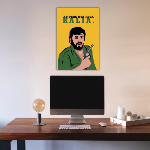 Bollywood Movie Gabbar Sholay Poster Frame Funny Movies Framed Posters Dialouges Quote Canvas Painting Photo Frames For Wall Decor Bedroom Living Room Decoration Home Office Restraunt Cafe, sholay movie poster, sholay movie poster hd, sholay poster, sholay poster hd, sholay poster design, sholay poster font, sholay poster art, sholay poster high resolustion, sholay poster 4k, sholay poster 1975, sholay wall art, sholay wall poster, sholay movie poster hd, sholay movie poster, kaalia poster, kalia sholay pos