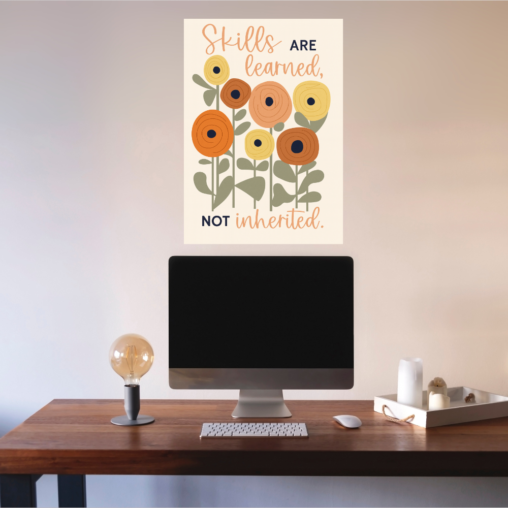 Aesthetic Motivational Quotes Poster Motivationn Quote Posters Inspiring Lines Stickers for Students Study room Library decoration Living roomkitchen Dining hall & Office wall decor
