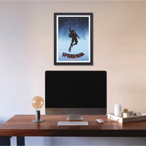 Spider Man Movie Poster Frame Comic book character Film Framed Posters Hollywood Movies Art work Canvas Painting Photo Frames For Wall Decor Living Living Room Bedroom  Study Room Restraunt Cafe Office & Home Decoration, spider man poster, spider man poster for room, spider man poster for wall, spider man poster design, spider man poster 4k, spider man poster hd, spider man poster image, spider man poster drawing, spider man poster pinterest, spider man poster movie, spider man movie poster