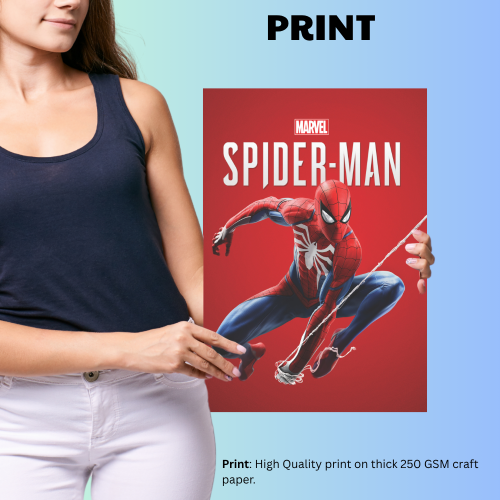 hollywood movies poster 4k, hollywood movies posters hd, hollywood movies poster 2025, hollywood movies poster design, hollywood movie posters photos, hollywood movie posters store, Spider Man Movie Poster Frame Comic book character Film Framed Posters Hollywood Movies Art work Canvas Painting Photo Frames For Wall Decor Living Living Room Bedroom  Study Room Restraunt Cafe Office & Home Decoration, spider man poster, spider man poster for room, spider man poster for wall, spider man poster design, spider 