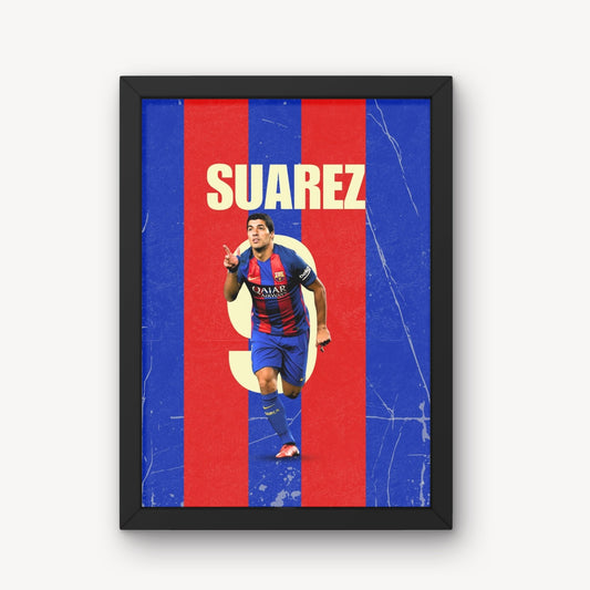 Suarez Football Player Art