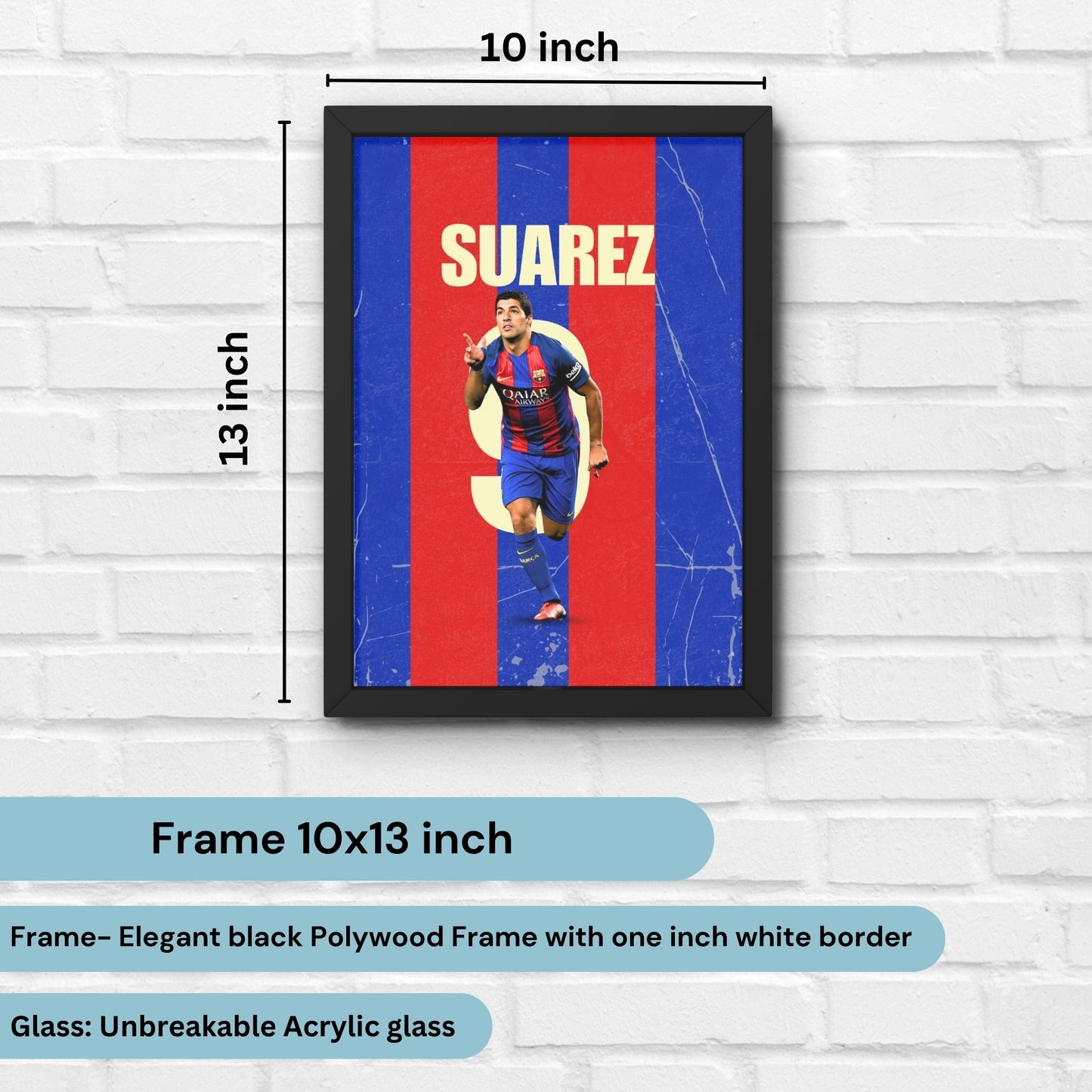 Suarez Football Player Art