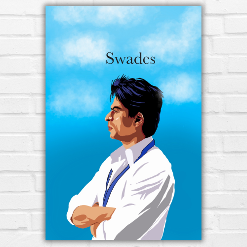 Swades Movie Poster Frame Bollywood Actor Shahrukh Khan Framed Posters Movies Dialouge Quote Artwork Canvas Painting Photo Frames For Wall Decor Bedroom Living Room Decoration Home Office Cafe Restraunt, swades poster, swades poster hd, swades poster 4k, swades poster frame, swades movie poster, swades movie poster 4k, swades movie poster hd, swades movie poster hd 4k, swades movie poster frame, swades movie poster framed, swades movie wall poster, swades movie wall poster hd, swades movie  wall frames