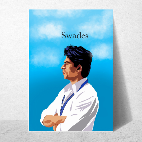 Swades Movie Poster Frame Bollywood Actor Shahrukh Khan Framed Posters Movies Dialouge Quote Artwork Canvas Painting Photo Frames For Wall Decor Bedroom Living Room Decoration Home Office Cafe Restraunt, swades poster, swades poster hd, swades poster 4k, swades poster frame, swades movie poster, swades movie poster 4k, swades movie poster hd, swades movie poster hd 4k, swades movie poster frame, swades movie poster framed, swades movie wall poster, swades movie wall poster hd, swades movie  wall frames