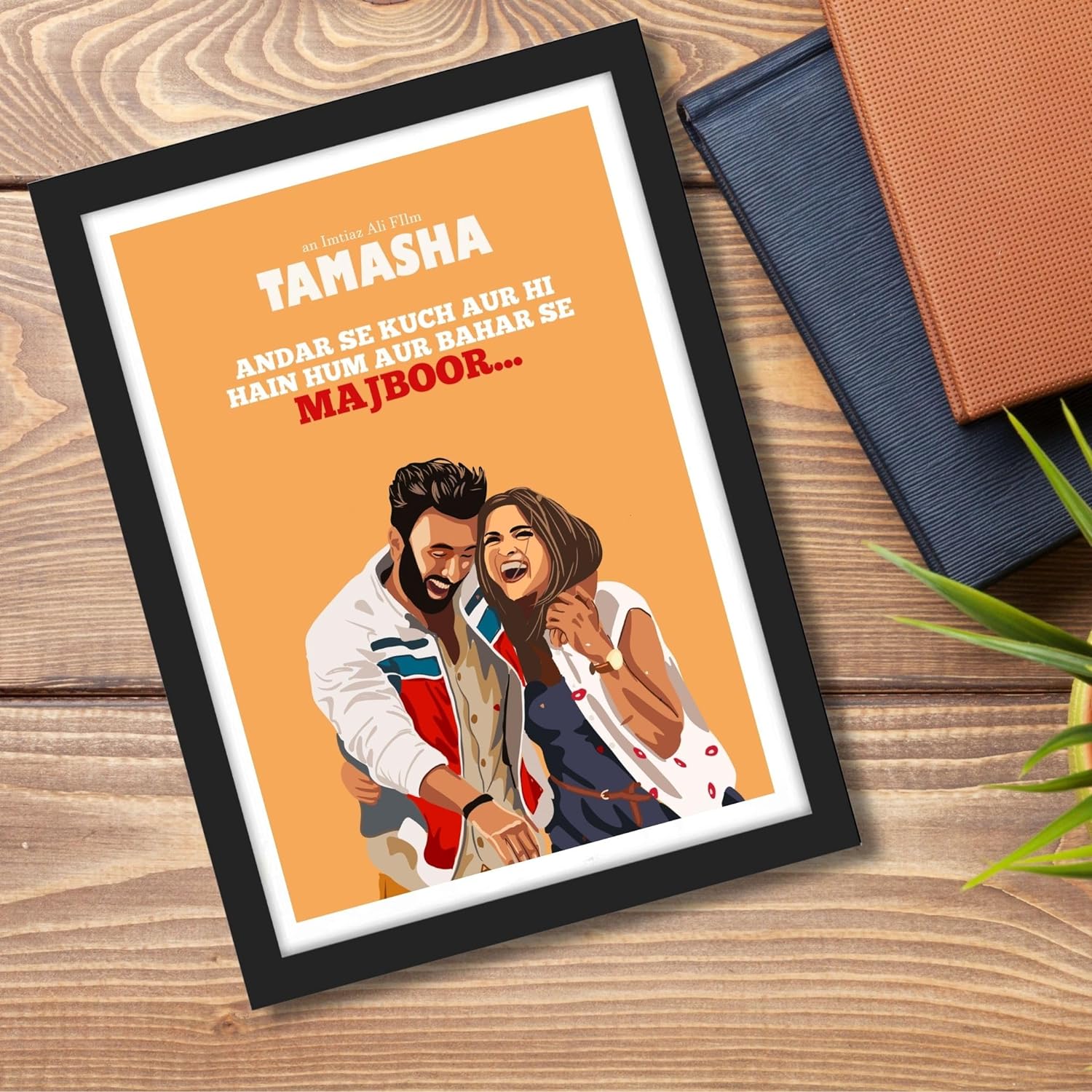 Tamasha  Movie Quote poster Ranbir Kapoor & Deepika padukone