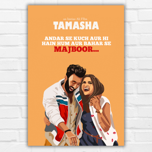 Bollywood Movie Tamasha Poster Frame Ranbir Kapoor Movies Framed Posters Dialouges Quote Photo Frames Artwork Canvas Painting For Wall Decor Bedroom Living Room Home Restraunt Cafe Office, Tamasha movie poster hd, Tamasha wall poster, Tamasha images, Tamasha movie photos, Tamasha movie poster, tamasha movie poster framed, tamasha movie wall poster, tamasha movie wall poster framed, tamasha poster, tamasha poster hd, tamasha poster images, tamasha poster 4k, tamasha poster art, tamasha poster pinterest