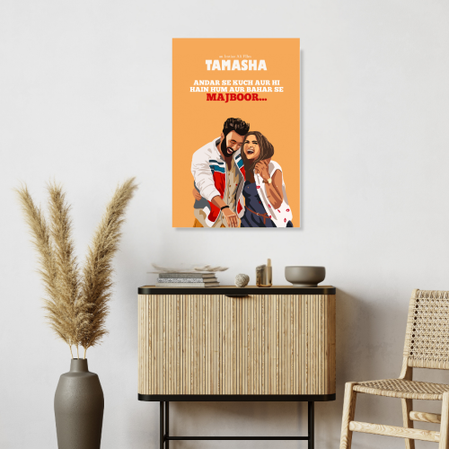 Bollywood Movie Tamasha Poster Frame Ranbir Kapoor Movies Framed Posters Dialouges Quote Photo Frames Artwork Canvas Painting For Wall Decor Bedroom Living Room Home Restraunt Cafe Office, Tamasha movie poster hd, Tamasha wall poster, Tamasha images, Tamasha movie photos, Tamasha movie poster, tamasha movie poster framed, tamasha movie wall poster, tamasha movie wall poster framed, tamasha poster, tamasha poster hd, tamasha poster images, tamasha poster 4k, tamasha poster art, tamasha poster pinterest