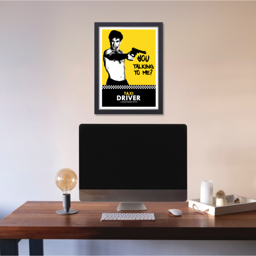 Taxi Driver Movie Poster Frame Hollywood Movies Artwork Framed Posters Action Thriller Film Canvas Painting Photo Frame For Wall Decor Living Room Bedroom  Study Room Restraunt Cafe Office & Home Decoration, taxi driver movie poster, taxi driver movie poster original, taxi driver movie poster 4k, taxi driver movie poster hd, taxi driver movie poster imdb, taxi driver movie poster framed, taxi driver 1976 movie poster, taxi driver polish movie poster, taxi driver japanes movie poster, taxi driver Korean 