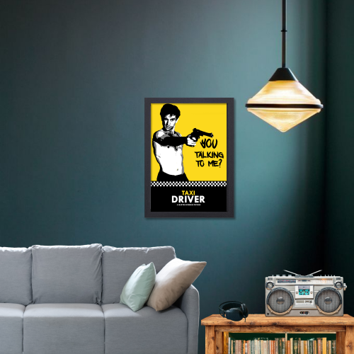 Taxi Driver Movie Poster Frame Hollywood Movies Artwork Framed Posters Action Thriller Film Canvas Painting Photo Frame For Wall Decor Living Room Bedroom  Study Room Restraunt Cafe Office & Home Decoration, taxi driver movie poster, taxi driver movie poster original, taxi driver movie poster 4k, taxi driver movie poster hd, taxi driver movie poster imdb, taxi driver movie poster framed, taxi driver 1976 movie poster, taxi driver polish movie poster, taxi driver japanes movie poster, taxi driver Korean 