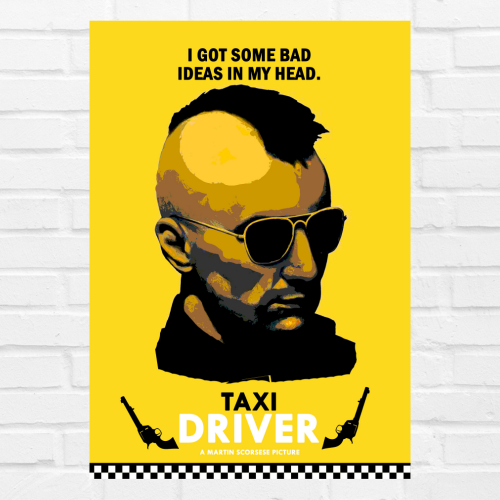 Taxi Driver Movie Poster Frame Hollywood Movies Artwork Framed Posters Action Thriller Film Canvas Painting Photo Frame For Wall Decor Living Room Bedroom  Study Room Restraunt Cafe Office & Home Decoration, taxi driver movie poster, taxi driver movie poster original, taxi driver movie poster 4k, taxi driver movie poster hd, taxi driver movie poster imdb, taxi driver movie poster framed, taxi driver 1976 movie poster, taxi driver polish movie poster, taxi driver japanes movie poster, taxi driver Korean 
