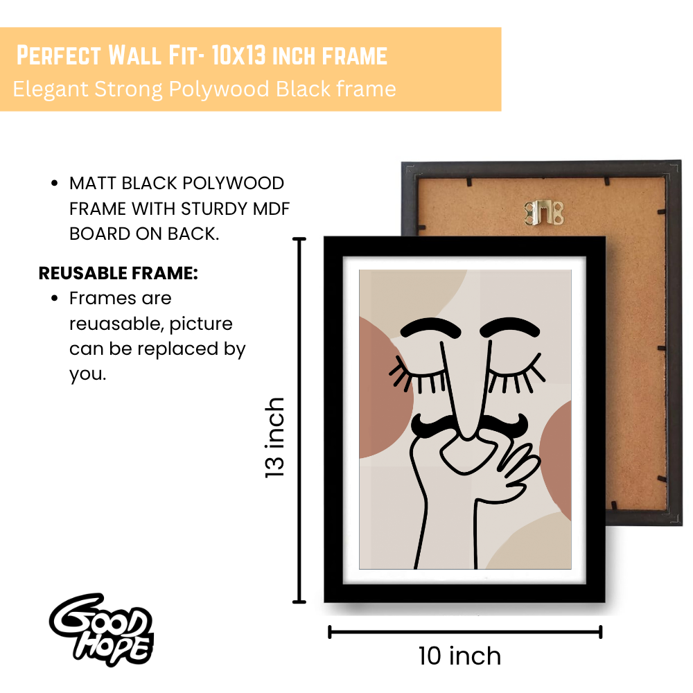 Funny Toilet Wall frame for Bathroom for Hotels, Restaurants, Home wall Decoration Bathroom Photo Frame for Office cafe