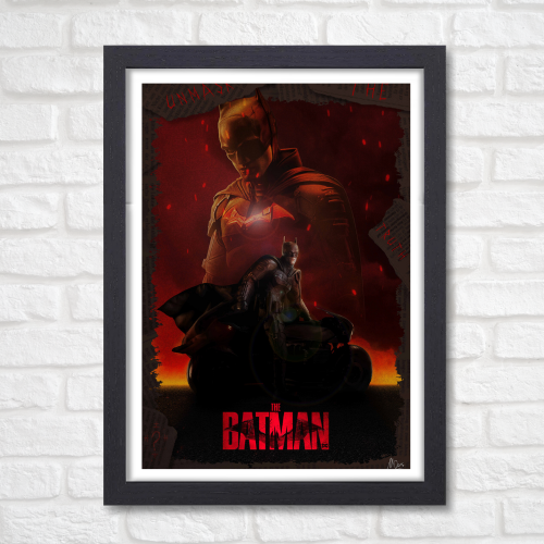 The Batman Movie Poster Frame Action Crime Film Artwork Framed Posters Hollywood Movies Canvas Painting Photo Frames for Wall Decor Living Room Bedroom  Study Room Restraunt Cafe Office & Home Decoration, the batman movie poster, the batman movie poster 2022, the batman movie poster imdb, the batman movie poster 4k, the batman movie poster 24x36, the batman movie poste framed, the batman movie poster 27x40, the batman movie poster hd, the batman movie poster etsy, the batman poster, the batman poster hd