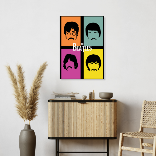 The Beatles Rock band Poster Frame English Music Artwork Canvas Paintings Framed Posters Singers Designs with Photo Frames for Wall Decor Restraunt Cafe Restro Hotel Livingroom Studio Bedroom Dining Hall & Office walls Decoration, the beatles poster, the beatles poster art, the beatles poster vintage, the beatles poster hd, the beatles poster black & white, the beatles wall art, the beatles wall decor, the beatles wallpaper, the beatles wallpaper 4k, the beatles wall poster, the beatles wall picture