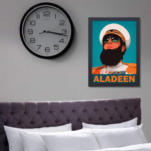 The Dictator Movie Poster Frame Aladeen Comedy Drama Framed Poster Movies Canvas Painting Art work Photo Frames For Wall Decor Living Room Bedroom  Study Room Restraunt Cafe Office & Home Decoration, the dictator aladeen posters, the dictator aladeen poster hd, the dictator aladeen poster download, the dictator poster, the  Great dictator poster, the dictator chaplin poster, the great dictator 1940 poster, the dictator poster framed, the dictator photo wall, the dictator photos, hollywood movies poster
