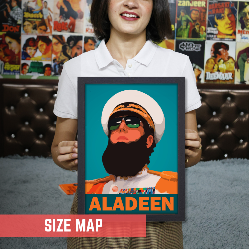 The Dictator Movie Poster Frame Aladeen Comedy Drama Framed Poster Movies Canvas Painting Art work Photo Frames For Wall Decor Living Room Bedroom  Study Room Restraunt Cafe Office & Home Decoration, the dictator aladeen posters, the dictator aladeen poster hd, the dictator aladeen poster download, the dictator poster, the  Great dictator poster, the dictator chaplin poster, the great dictator 1940 poster, the dictator poster framed, the dictator photo wall, the dictator photos, hollywood movies poster