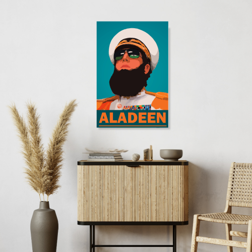 The Dictator Movie Poster Frame Aladeen Comedy Drama Framed Poster Movies Canvas Painting Art work Photo Frames For Wall Decor Living Room Bedroom  Study Room Restraunt Cafe Office & Home Decoration, the dictator aladeen posters, the dictator aladeen poster hd, the dictator aladeen poster download, the dictator poster, the  Great dictator poster, the dictator chaplin poster, the great dictator 1940 poster, the dictator poster framed, the dictator photo wall, the dictator photos, hollywood movies poster