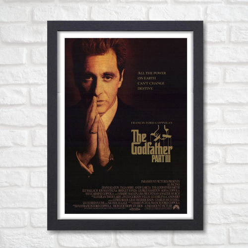 The Godfather Film Poster Frame Hollywood Movies Series Framed Posters Movie Artwork Canvas Painting Photo Frames For Wall Decor Living Room Bedroom  Study Room Restraunt Cafe Office Home Decoration