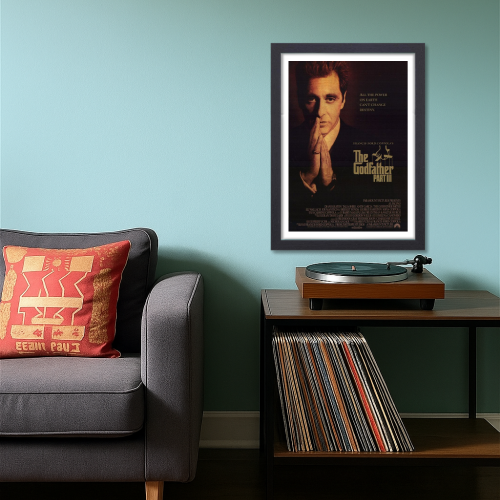 The Godfather Film Poster Frame Hollywood Movies Series Framed Posters Movie Artwork Canvas Painting Photo Frames For Wall Decor Living Room Bedroom  Study Room Restraunt Cafe Office Home Decoration