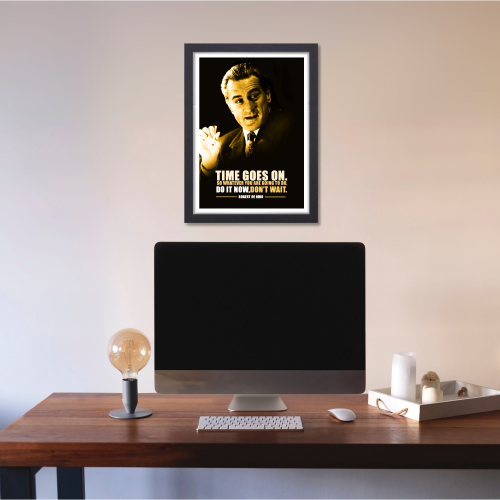 Robert De Niro Poster Frame American Actor and Director Art work Framed Posters Motivational & inspiring quotes Canvas Painting Photo Frames for Wall Decor Home Decoration Living Room Bedroom Office Study Room Cafe, Robert De Niro poster, Robert De Niro movie posters, Robert De Niro casino poster, Robert De Niro heat poster, Robert De Niro signed poster, Robert De Niro Motivational Poster, Robert De Niro Motivational Posters, Robert De Niro poster taxi driver, Robert De Niro film posters
