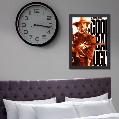 The Good, the Bad and the Ugly Movie Poster Frame Western Action Film Art work Framed Posters Hollywood Movies Canvas Painting Photo Frames For Wall Decor Living Room Bedroom  Study Room Restraunt Cafe Office & Home Decoration, The Good, the Bad and the Ugly movie poster, The Good, the Bad and the Ugly movie poster original, The Good, the Bad and the Ugly movie poster framed, The Good, the Bad and the Ugly 1966 movie poster, The Good, the Bad and the Ugly official movie poster