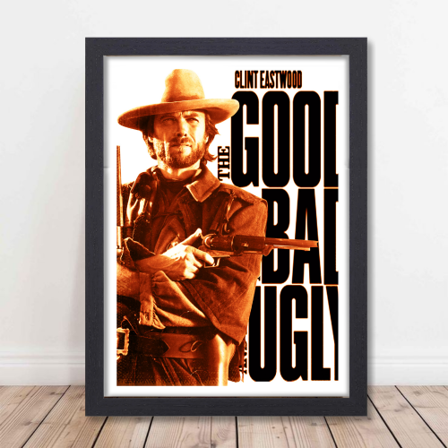 The Good, the Bad and the Ugly Movie Poster Frame Western Action Film Art work Framed Posters Hollywood Movies Canvas Painting Photo Frames For Wall Decor Living Room Bedroom  Study Room Restraunt Cafe Office & Home Decoration, The Good, the Bad and the Ugly movie poster, The Good, the Bad and the Ugly movie poster original, The Good, the Bad and the Ugly movie poster framed, The Good, the Bad and the Ugly 1966 movie poster, The Good, the Bad and the Ugly official movie poster