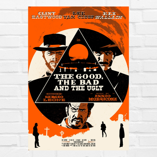 The Good, the Bad and the Ugly Movie Poster Frame Western Action Film Art work Framed Posters Hollywood Movies Canvas Painting Photo Frames For Wall Decor Living Room Bedroom  Study Room Restraunt Cafe Office & Home Decoration, The Good, the Bad and the Ugly movie poster, The Good, the Bad and the Ugly movie poster original, The Good, the Bad and the Ugly movie poster framed, The Good, the Bad and the Ugly 1966 movie poster, The Good, the Bad and the Ugly official movie poster