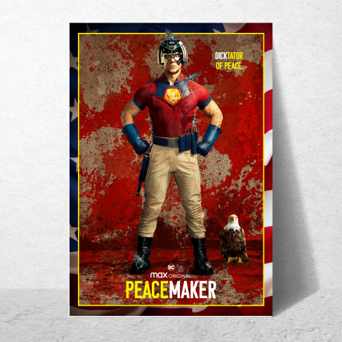 The Peacemaker Movie Poster Frame Action Thriller Film Art work Framed Posters Hollywood Movies Canvas Painting Photo Frames for Wall Decor Home Decoration Living Room Bedroom Office Study Room Cafe