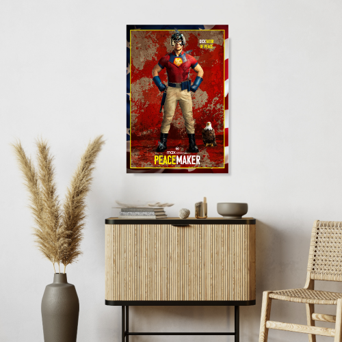 The Peacemaker Movie Poster Frame Action Thriller Film Art work Framed Posters Hollywood Movies Canvas Painting Photo Frames for Wall Decor Home Decoration Living Room Bedroom Office Study Room Cafe