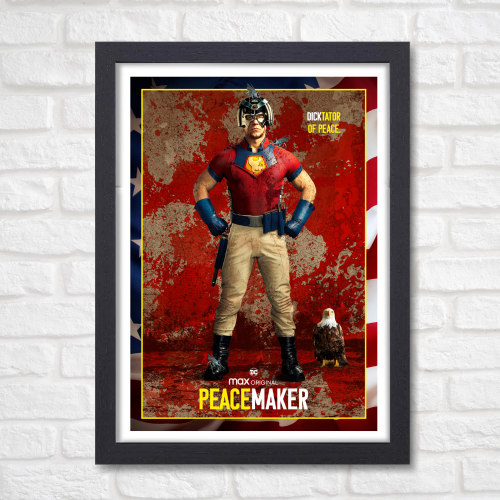 The Peacemaker Movie Poster Frame Action Thriller Film Art work Framed Posters Hollywood Movies Canvas Painting Photo Frames for Wall Decor Home Decoration Living Room Bedroom Office Study Room Cafe