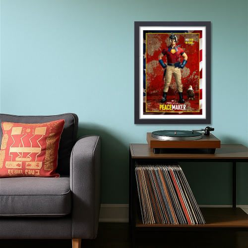 The Peacemaker Movie Poster Frame Action Thriller Film Art work Framed Posters Hollywood Movies Canvas Painting Photo Frames for Wall Decor Home Decoration Living Room Bedroom Office Study Room Cafe