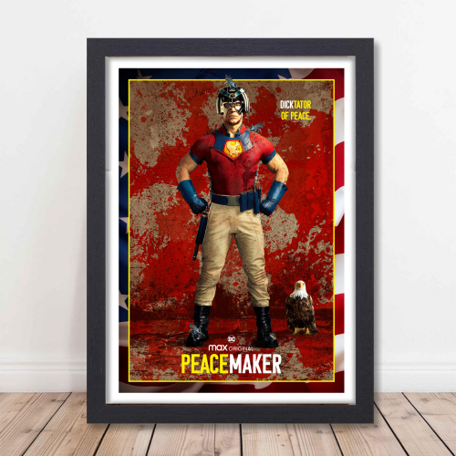 The Peacemaker Movie Poster Frame Action Thriller Film Art work Framed Posters Hollywood Movies Canvas Painting Photo Frames for Wall Decor Home Decoration Living Room Bedroom Office Study Room Cafe