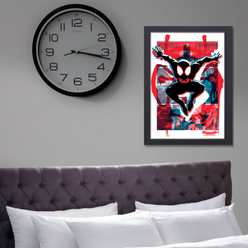 Spider Man Movie Poster Frame Comic book character Film Framed Posters Hollywood Movies Art work Canvas Painting Photo Frames For Wall Decor Living Room Bedroom Art Study Room Restraunt Cafe Office & Home Decoration