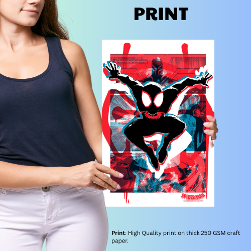 Spider Man Movie Poster Frame Comic book character Film Framed Posters Hollywood Movies Art work Canvas Painting Photo Frames For Wall Decor Living Room Bedroom Art Study Room Restraunt Cafe Office & Home Decoration