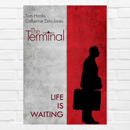 The Terminal Movie Poster Frame Comedy Romance Film Artwork Framed Posters Hollywood Movies Canvas Painting Photo Frames for Wall Decor Home Decoration Living Room Bedroom Office Study Room Cafe, the terminal poster, the terminal poster hd, the terminal movie poster, the terminal list poster, the terminal 2004 poster, the terminal official poster, the terminal man poster, the terminal list movie poster, the terminal 2004 movie poster, the terminal list movie poster, the terminal posters, the terminal poster