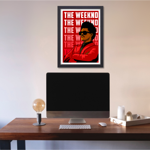The Weeknd Singer Poster Frame Music Band Art work Framed Phosters Musicians Photo Frames for Wall Decor Restraunt Cafe Livingroom Bedroom & Office Decoration, the weeknd poster, the weeknd posters for room, the weeknd poster pinterest, the weeknd poster starboy, the weeknd poster design, the weeknd poster aestheic, the weeknd poster framed, the weeknd poster black & white, singers posters design, posters for wall posters for room decor, posters for bedroom, posters for wall decor, posters for room