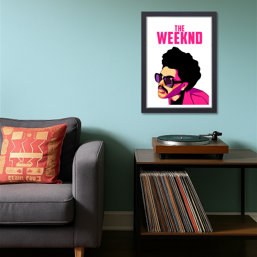 The Weeknd Singer Poster Frame Music Band Art work Framed Phosters Musicians Photo Frames for Wall Decor Restraunt Cafe Livingroom Bedroom & Office Decoration, the weeknd poster, the weeknd posters for room, the weeknd poster pinterest, the weeknd poster starboy, the weeknd poster design, the weeknd poster aestheic, the weeknd poster framed, the weeknd poster black & white, singers posters design, posters for wall posters for room decor, posters for bedroom, posters for wall decor, posters for room
