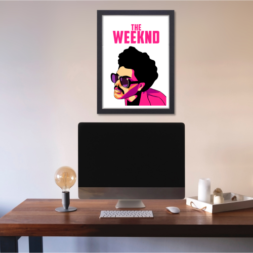 The Weeknd Singer Poster Frame Music Band Art work Framed Phosters Musicians Photo Frames for Wall Decor Restraunt Cafe Livingroom Bedroom & Office Decoration, the weeknd poster, the weeknd posters for room, the weeknd poster pinterest, the weeknd poster starboy, the weeknd poster design, the weeknd poster aestheic, the weeknd poster framed, the weeknd poster black & white, singers posters design, posters for wall posters for room decor, posters for bedroom, posters for wall decor, posters for room