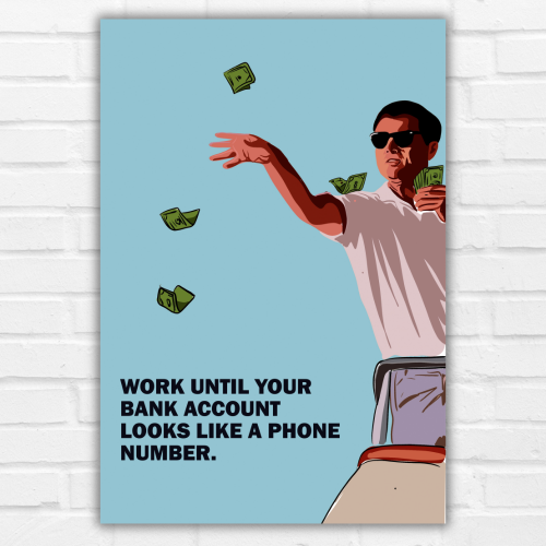 The Wolf of Wall Street Movie Poster Frame Hollywood Movies Framed Posters Film Cinema Artwork Canvas Painting Photo Frames For Wall Decor Living Room Bedroom  Study Room Restraunt Cafe Office & Home Decoration, the wolf of wall street movie poster,the wolf of wall street original movie poster, the wolf of wall street movie poster framed, the wolf of wall street movie poster hd, the wolf of wall street cinema poster, the wolf of wall street signed movie poster, the wolf of wall street official movie poster