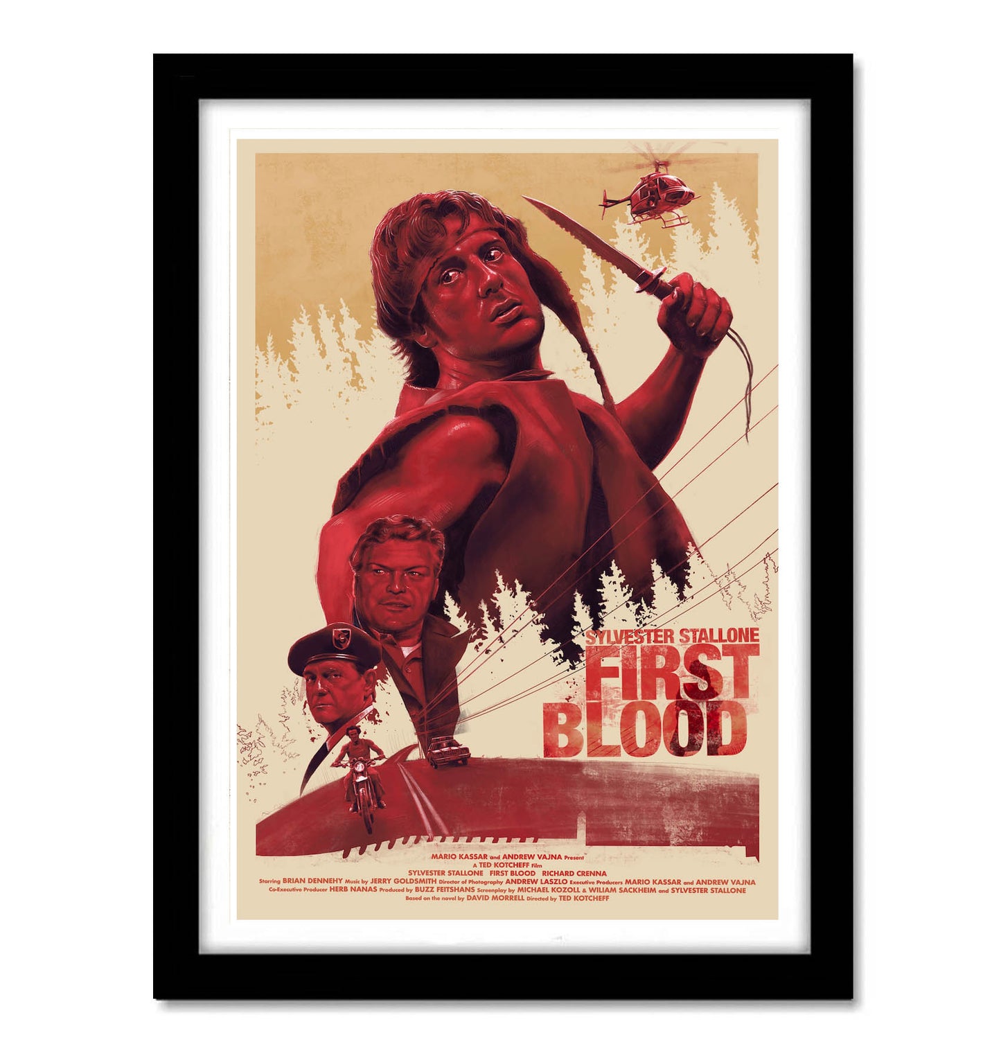 The First Blood Movie Artwork