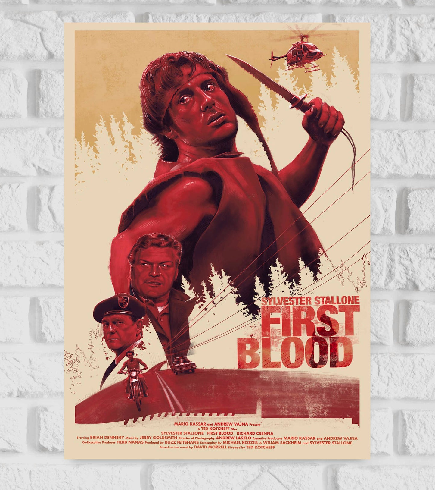 The First Blood Movie Artwork