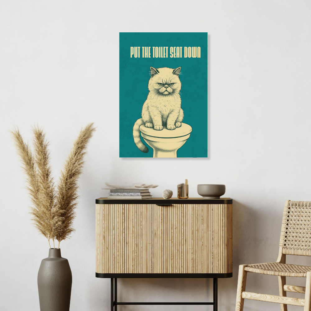 Funny Toilet Wall frame, Toilet Frames for wall decor, Bathroom Frames wall decor, Funny Toilet Quote wall Framed Poster, Toilet rules Poster